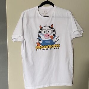Universal White Men's Minions 'The Rise of Moo' Graphic Tee
